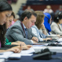 14 October 2019 National Assembly Deputy Speaker and member of the National Assembly delegation to IPU Prof. Dr Vladimir Marinkovic at the IPU Standing Committee on Democracy and Human Rights